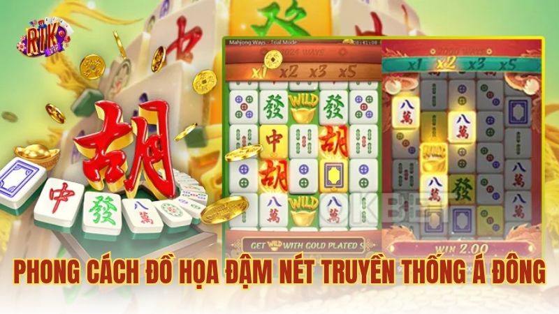 Phong cách đồ họa đậm nét truyền thống Á Đông